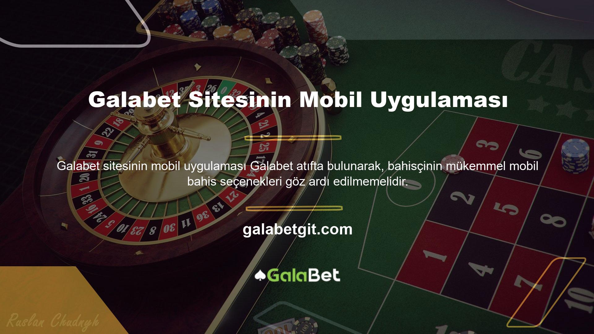 Galabet, en iyi çevrimiçi mobil bahisçilerden biridir