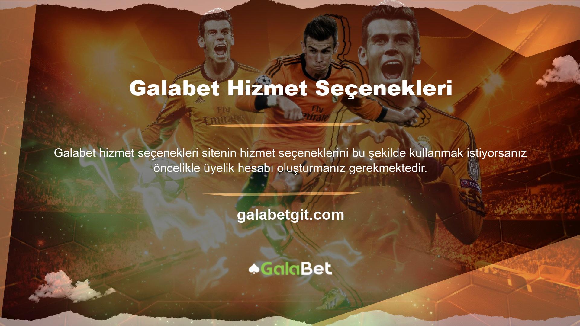 Galabet web sitesindeki Galabet Giriş hesabına kaydolmak nispeten basittir